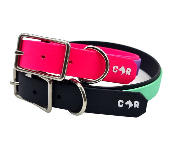 Collar & Ruff Biothane "Duet" Collars - 25mm