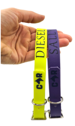 Collar & Ruff Biothane Print Quick ID Collars