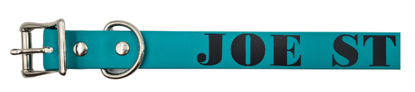 Collar & Ruff Biothane Print Quick ID Collars