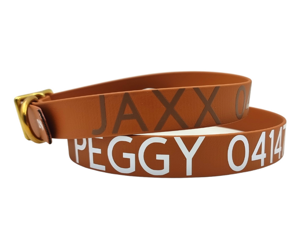 Collar & Ruff Biothane Print Quick ID Collars