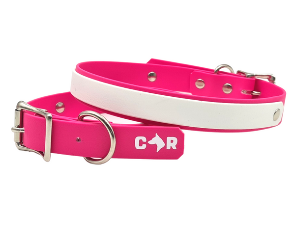 Collar & Ruff Biothane "Duet" Collars - 25mm