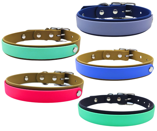 Collar & Ruff Biothane "Duet" Collars - 20mm