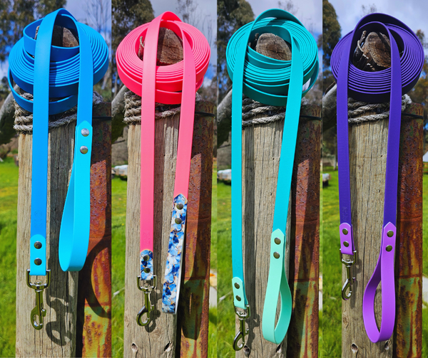 Collar & Ruff Biothane "Duet" Long Lines