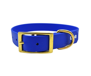 Collar & Ruff Biothane Collar 40mm Blue (Pre-Made)