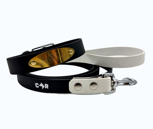 Collar & Ruff Biothane "Duet" Collars - 20mm