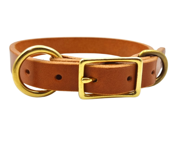 The Muster Dog Leather Collar